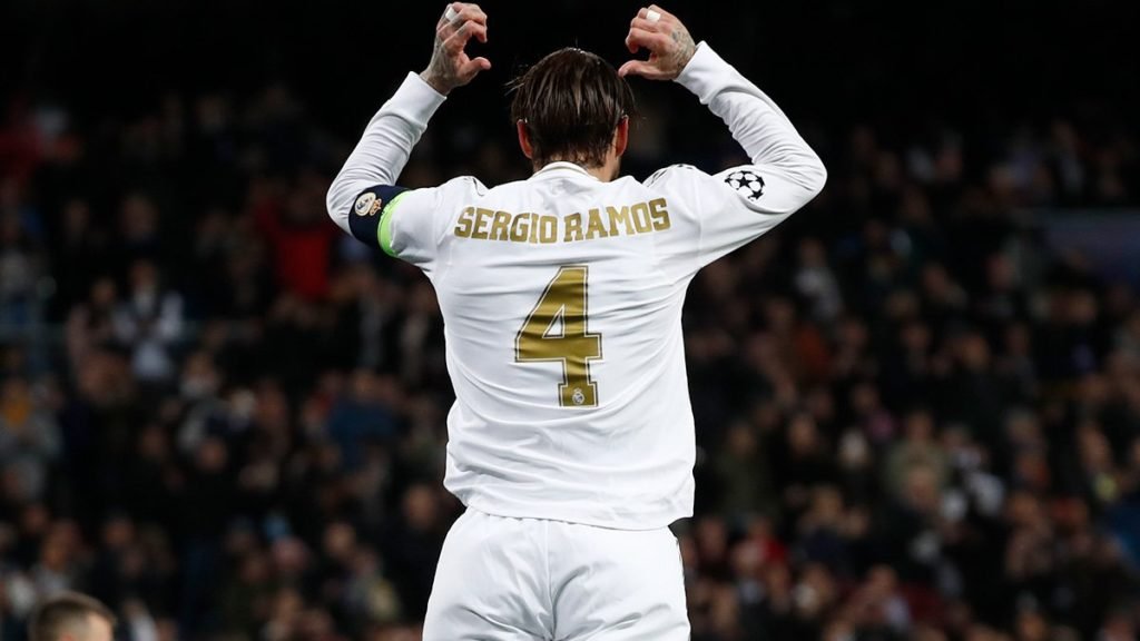 Ramos celebrando el 3-0 | Foto: Real Madrid