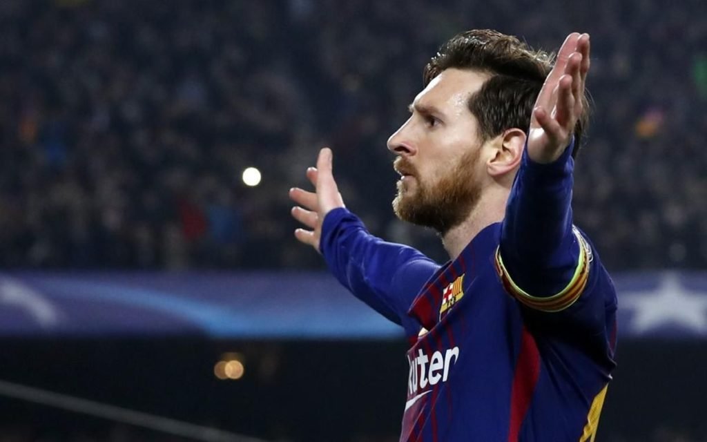 Messi como en su casa en el Camp Nou