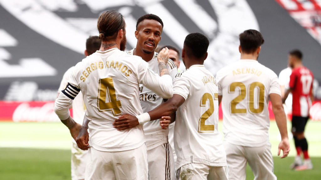 El Real Madrid celebrando un gol | Foto: Real Madrid CF