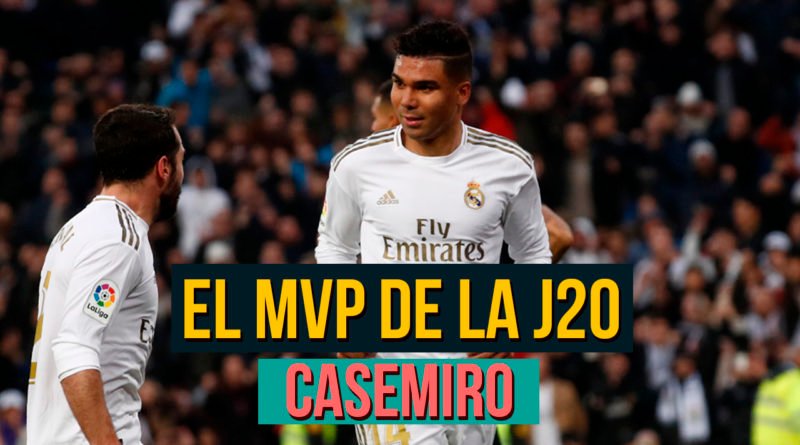 El MVP de la Jornada 20: Carlos Henrique Casemiro