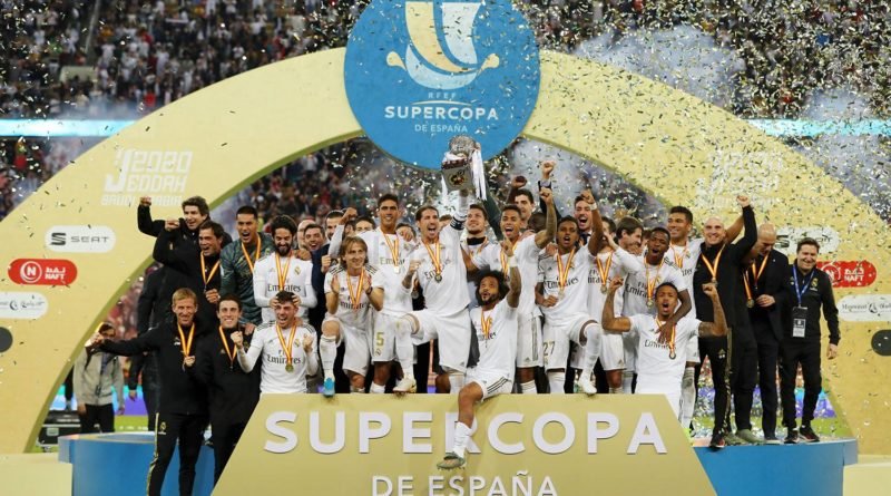 El Real Madrid, campeón de la Supercopa