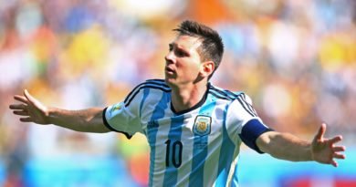 Leo Messi en el mundial de 2014