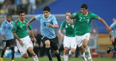 México 0-1 Uruguay