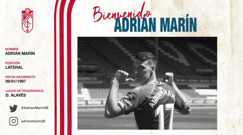 Granada CF ficha a Adrián Marín